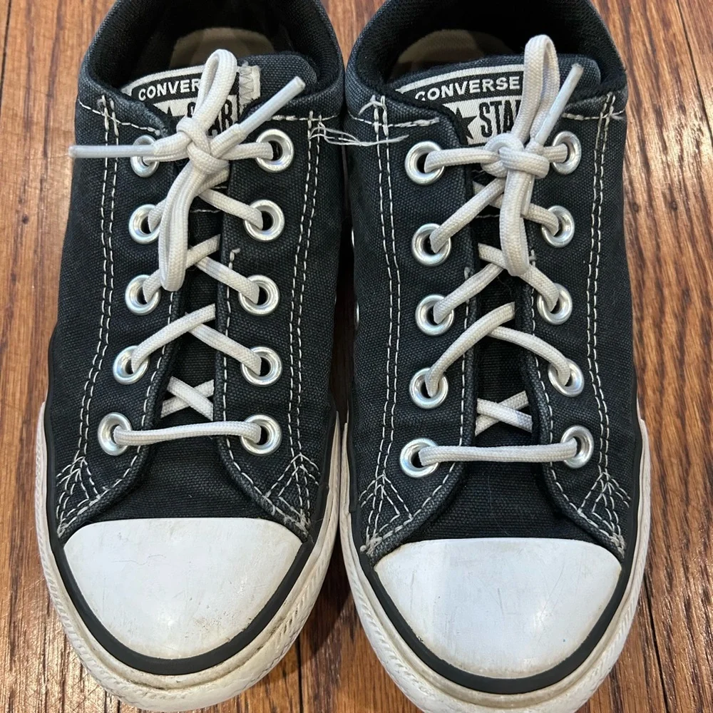 Converse Kids Black and White Sneakers